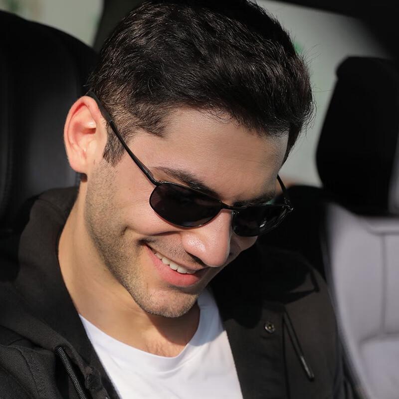 Lishi Men's Driving & Cycling Polarized Sunglasses