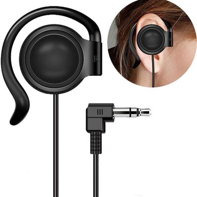 3,5 mm kabelgebundene Kopfhörer, Einzelohr-Kopfhörer, kein Mikrofon, Geräuschunterdrückung, Stereo-Ohrbügel-Headset für PC, Computer, Laptop