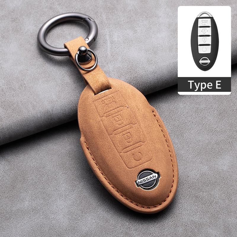 Car Key Remote Case Cover Holder For Nissan Tiida Qashqai J11 J10 Micra Kicks Altima X-Trail Fuga Navara Leaf Note Sentra Murano