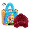 Plush Dumpling with Legs Stress Relief Toy Steamer, Stuffed Smiling Reducing Desk Accessories Squeeze Toy, Cartoon Plushie for Kids Adults Desktop