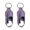 Pack of 2 Water Resistant Inhaler Case for Asthmas Inhalers Leather and Metal Featuring Organization