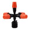 5-Head Adjustable Garden Spray Nozzle Greenhouse Automatic Sprinkler Adapter