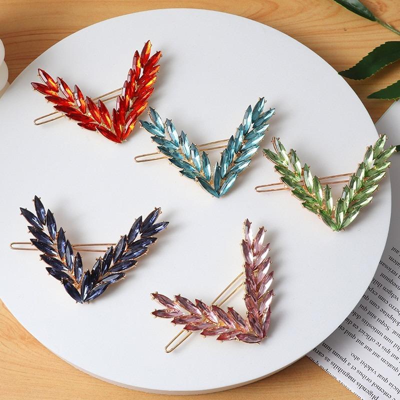 Neue Damen Funkelnde Kristall Strass Luxus Haarspange Mädchen Haarspange Haaraccessoires Kopfschmuck Mädchen Mode Geschenk Schmuckstücke.