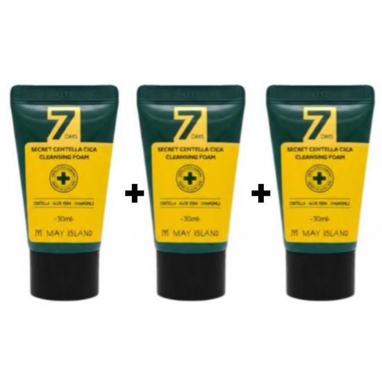 [MAY ISLAND] 7 Days Secret Centella Cica Cleansing Foam 30ml