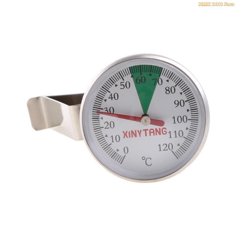 K1AE Portable Stainless Steel Kitchen Cooking Milk Coffee Probe Thermometer