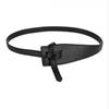 Retro Simple Waistband Wide Fashion Women Faux Leather Waist Belt Dress Decor