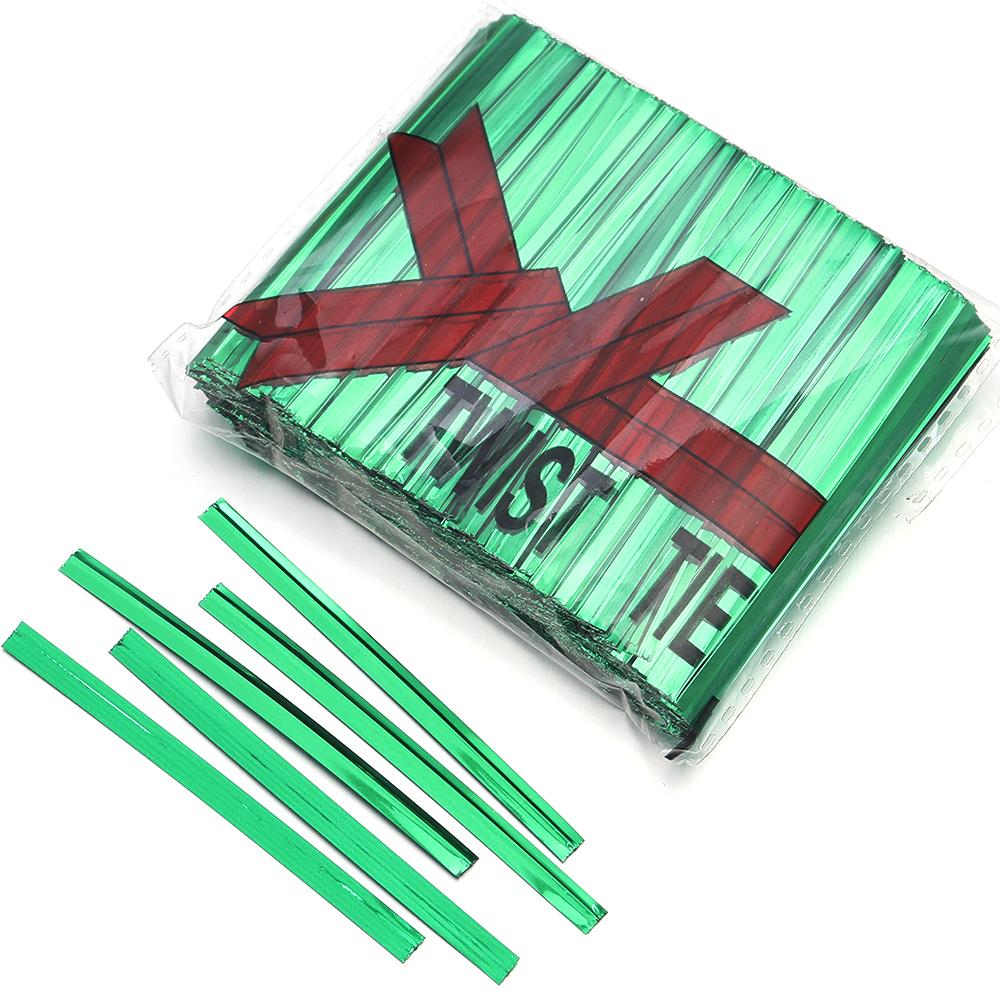 760Pcs Plastic Iron Twist Tie Colorful Multi-Size Wire Sealing Binding Wire for Candy Lollipop Cookies Food Gift Party Packaging