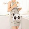 BH Women Cute Cartoon Waterproof Apron Kitchen Restaurant Cooking Bib Aprons Accessories