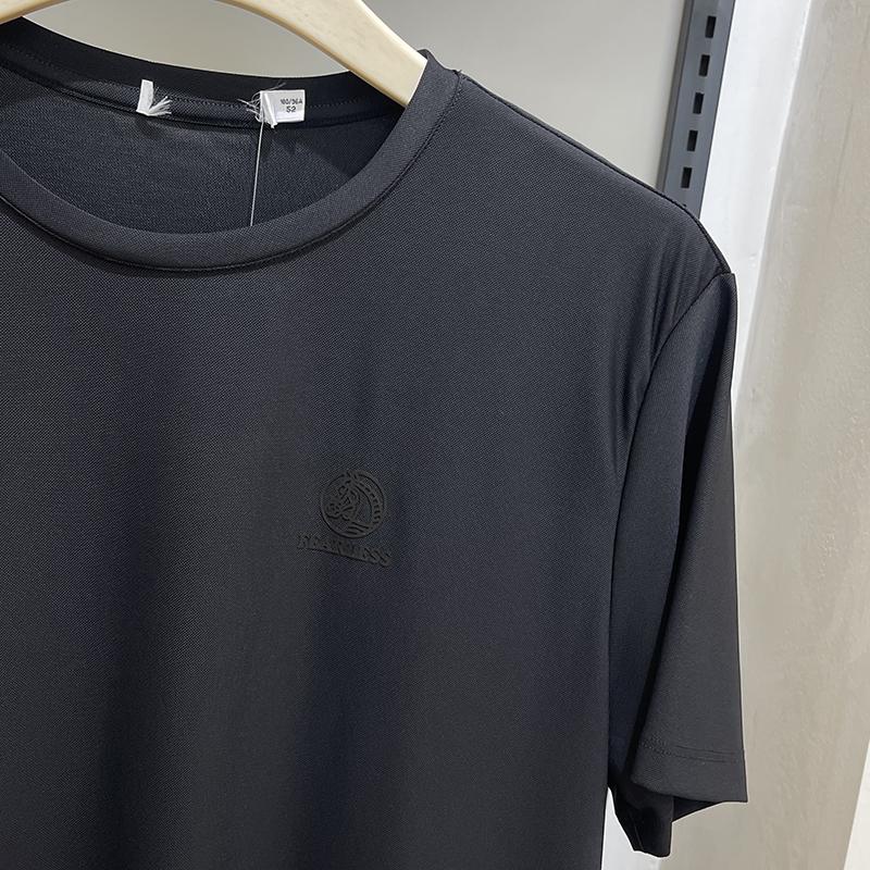 Men's and Women's Round Neck Short Sleeve T-shirt