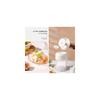 Deerou Hand-Crank Shaved Ice Machine - Easily Creates Fluffy, Snow-like Shaved Ice - Anti-Slip