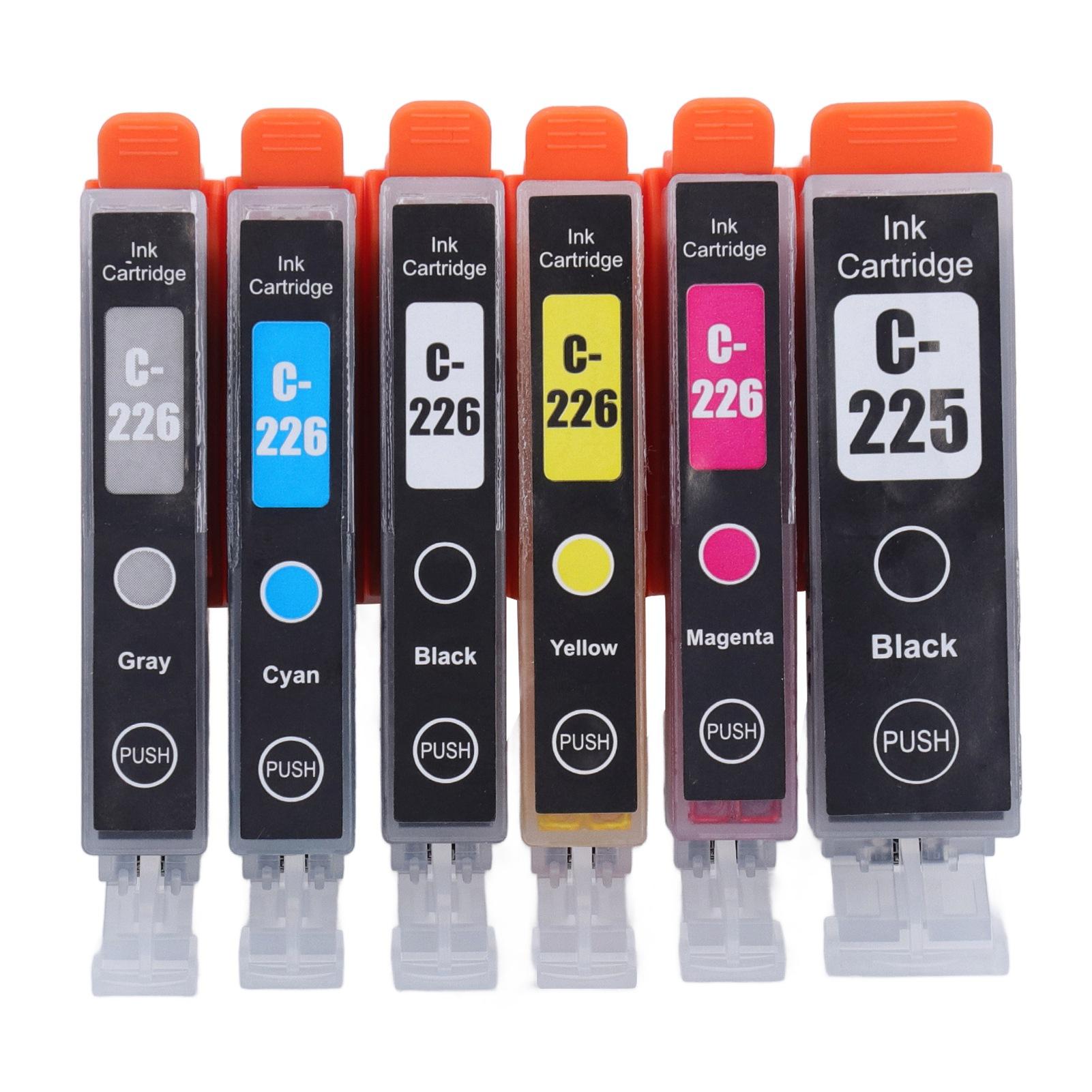 

Ink Cartridge Colorful Smooth Output ABS Housing Replacement for PIXMA IX6520 IP4820 IP4920 6