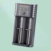 Universal Rechargeable Battery Charger Charging Adapter USB 2-Slot Battery Charging Tool for 18500/18650/18700/20700
