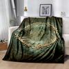 Lord Of The Rings Symbol Flannel Blanket-Soft and Suitable for Sofas,Beds,Offices,Travel,All Seasons,Great Gift for Holidays and Birthdays.