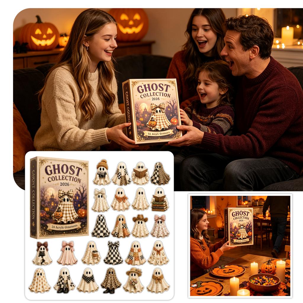 2D Acryl Adventskalender für Weihnachten