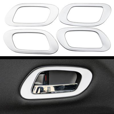 4 Stück ABS Auto Innentürgriff Rahmenabdeckung Aufkleber Zierleiste für Honda HRV HR-V 2014 - 2025 Dekoration Innenraumzubehör