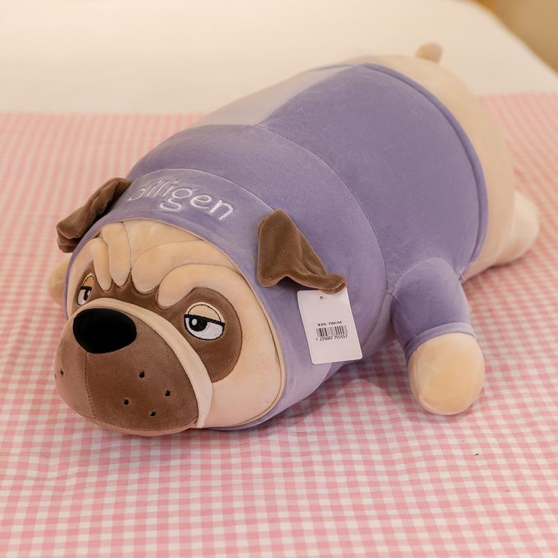Party Shar Pei Dog Plush Doll Cute Puppy Pillow Plush Toy Child Sleeping Gift