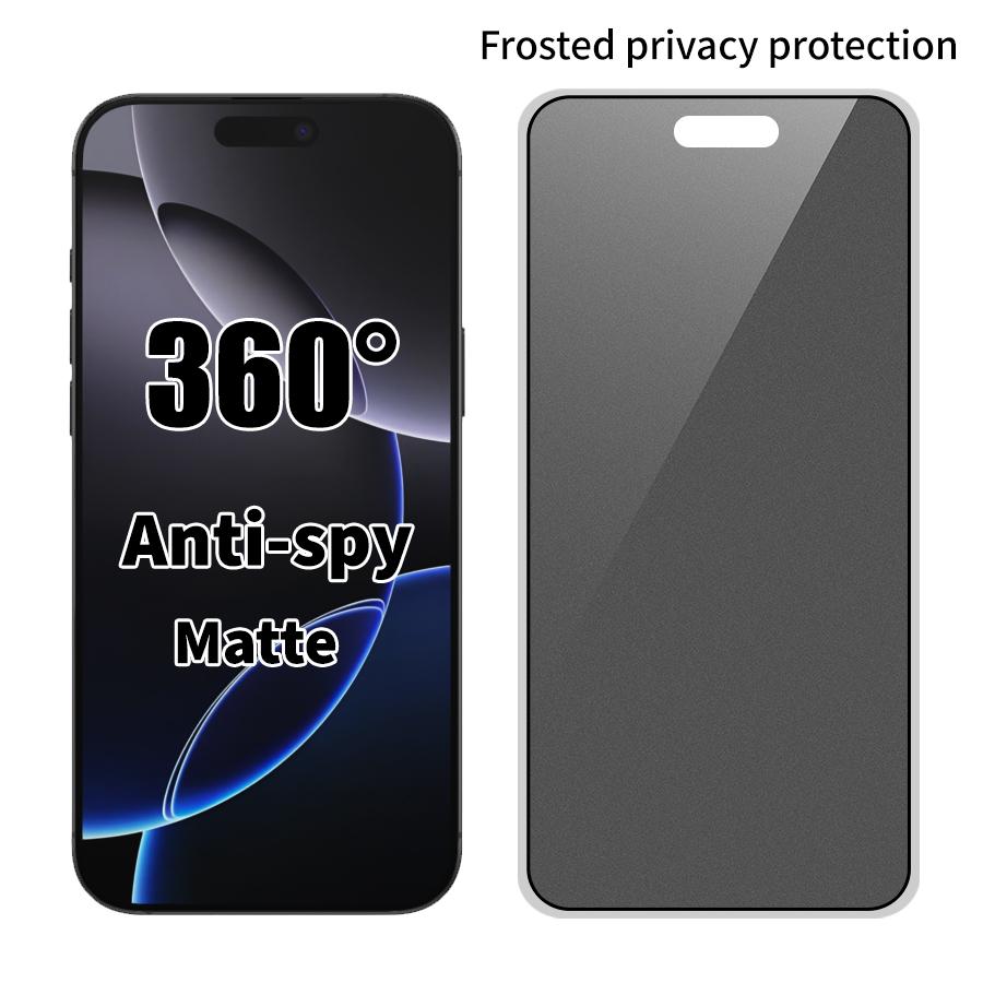 Protector de Ecran Ceramic Mat, Privacy, Soft, Pentru Samsung Galaxy S26 S25 S24 S23 S22 Ultra, Film Sticlă Călită 3D cu Lipici Complet
