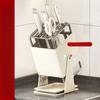 Stainless Steel Rotary Tool Holder Household Kitchen Countertop Shelf Tool Supplies Storage Holder Tool Holder Finishing Holder