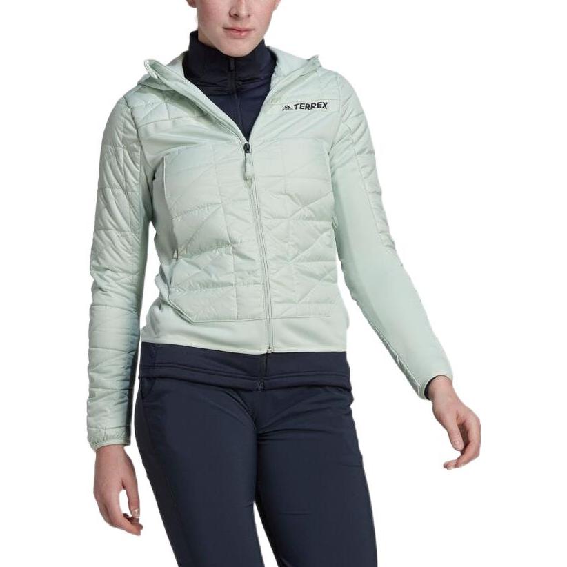 Women's Adidas Jackets Women's Linen Green Hooded Moderate Other