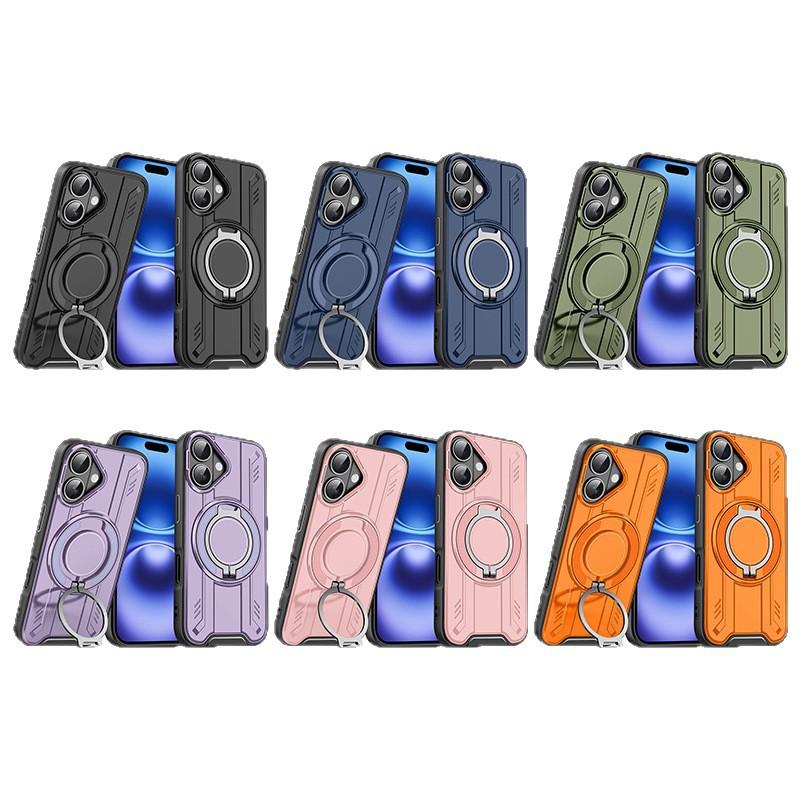 Source for Apple 16promax Invisible Bracket Mobile Phone Case for IPhone17 Couple Magnetic Phone Case