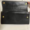 Used PRADA Bi-fold long wallet Black 1M1037 With guarantee card and box