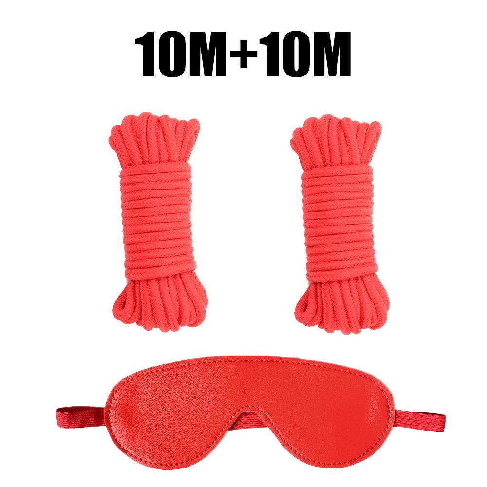 Soft Cotton Sex Ropes Bondage Rope Restraint Kit for Adult Sex Games Couple BDSM Strap Use for Restraints Game