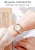 Sanda Women's Diamond-Studded Quartz Watch: Fashionable, Light Luxury, Versatile Steel Band 