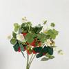 Artificial Strawberry Flowers Home Decor Flowers Strawberry Floral Arrangements