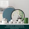 AQ Panda Cultural Creative Portable Tea Set