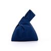 Cotton Women's Handbags Knot Wrist Shopping Bag Eco friendly Reusable Grocery Pouch Lightweight Tote Handbags Coin Purse Bag