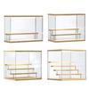 Dustproof Acrylic Showcase Small Toy Display Box Clear Storage Cube Display Case Suitable for Displaying Collectibles