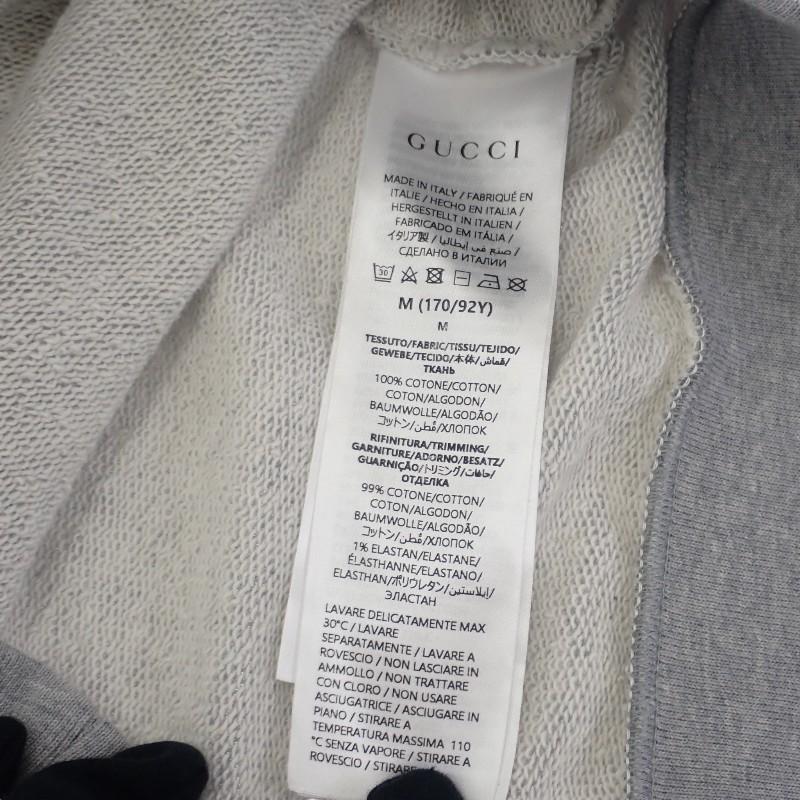Gucci 785636 XJGLG 1160 M Sweat Gray Cotton Women