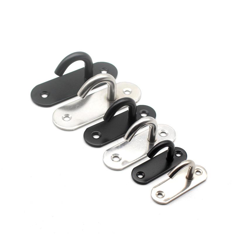 Pogrubiony Stal Nierdzewna Pierścień do Ciągnięcia Wentylatora Sufitowego Hak Owalny do Worków z Piaskiem i Ekranów Projekcyjnych