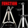 TTP-1200C Elevator Tripod for T4T Laser Levels, Compatible with FL+1000, One-Touch Laser Tripod (TTP-1200C)