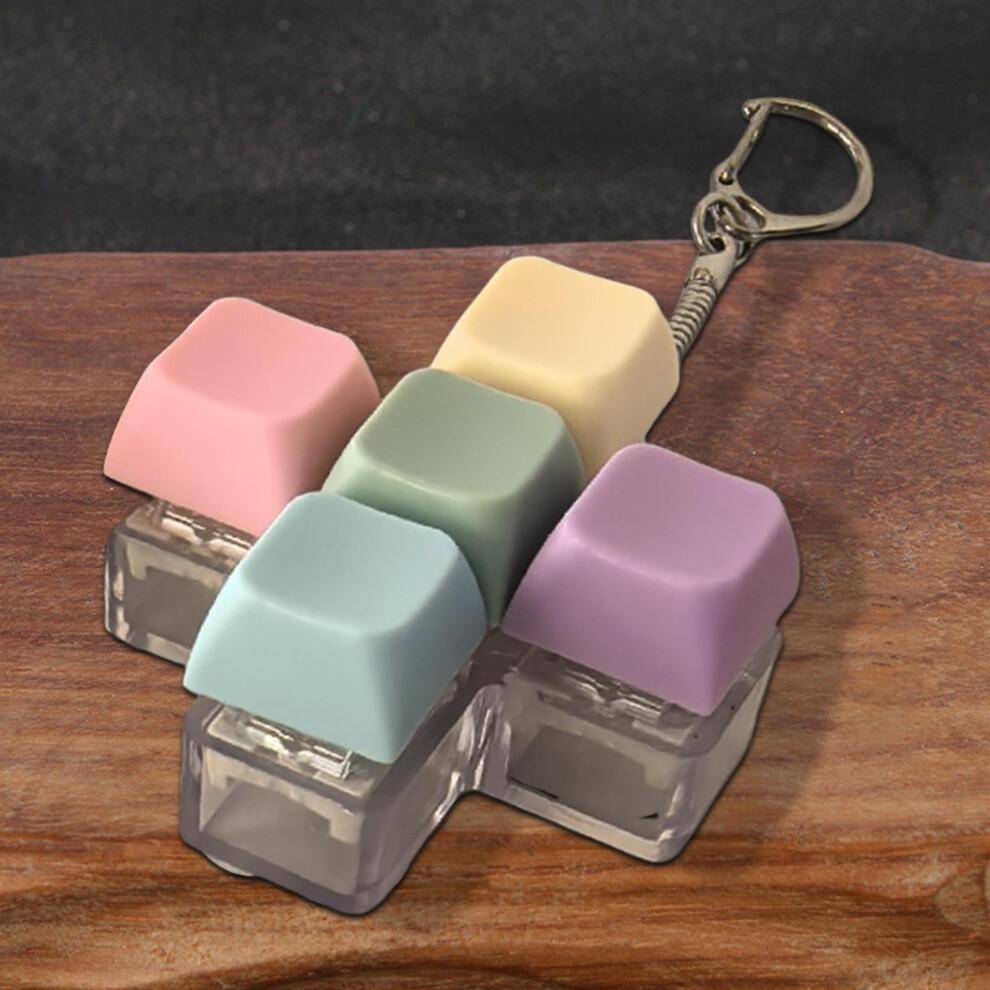 Tastatur Fidget Click Sensorisches Spielzeug Kreativ für Büro Zuhause Entspannendes Spielzeug Mechanische Tastatur Taste für Kinder Jugendliche