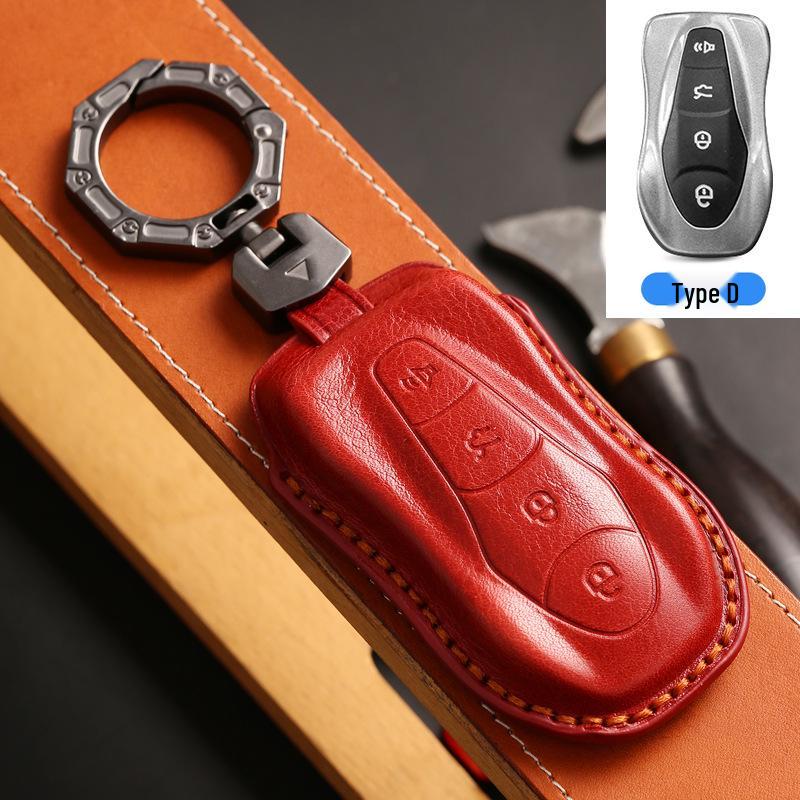 Geely Key Case for New Xingrui, Emgrand GS, Bin Yue, Xing Yue, Boyue Pro, Binrui, Icon, Vision - Male Shell Buckle