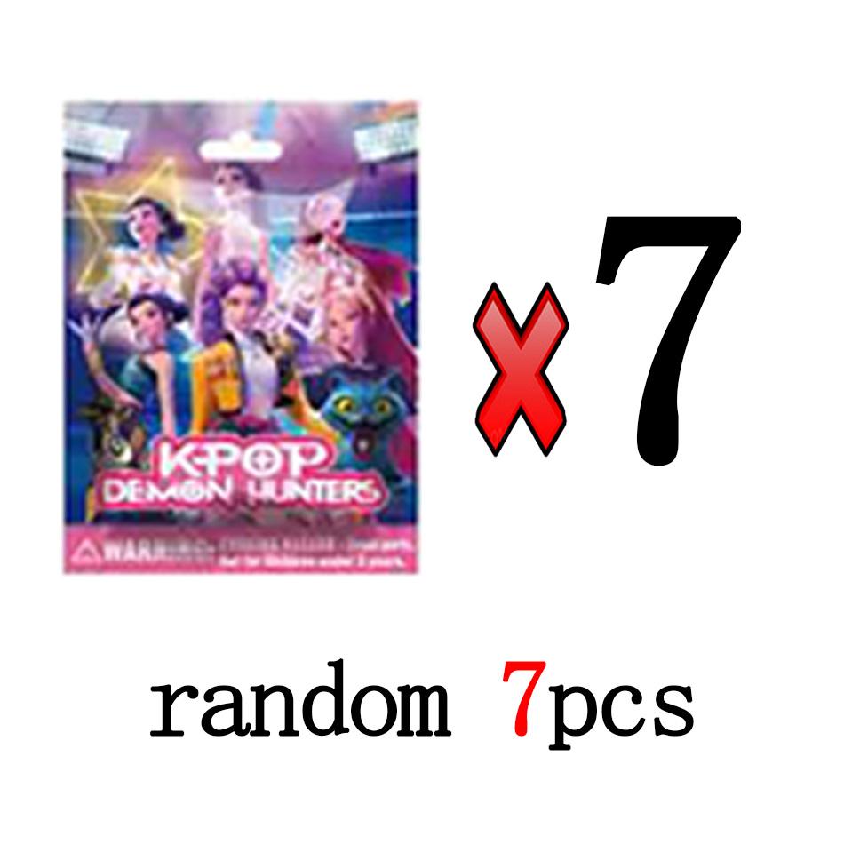 Kpop Demon Hunters Anime Figure Toys Cute PVC Collectible Blind box Action Figure Model Dolls Kids Birthday Toy Gifts