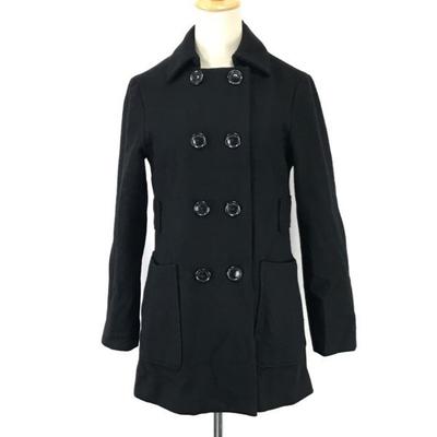 Japan Made Wolle Kurzer P Coat Schwarz Größe S Damen Oberbekleidung(GEBRAUCHT)