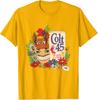 Vintage Colt 45 Beer Donkey Floral T-Shirt