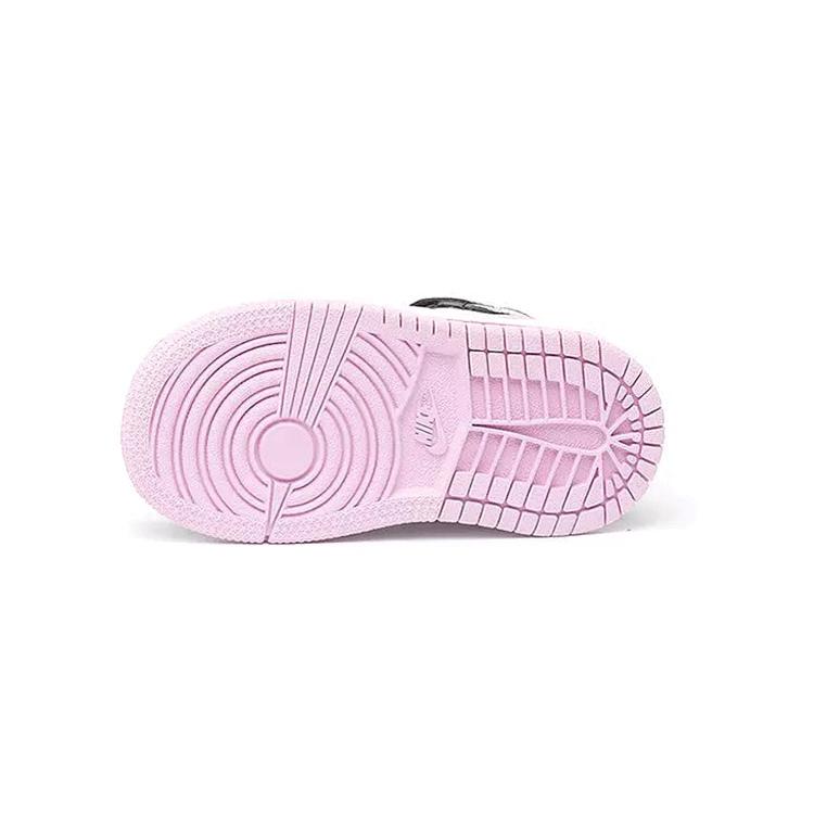 Jordan 1 Mid Black White Light Pink TD 644507-103