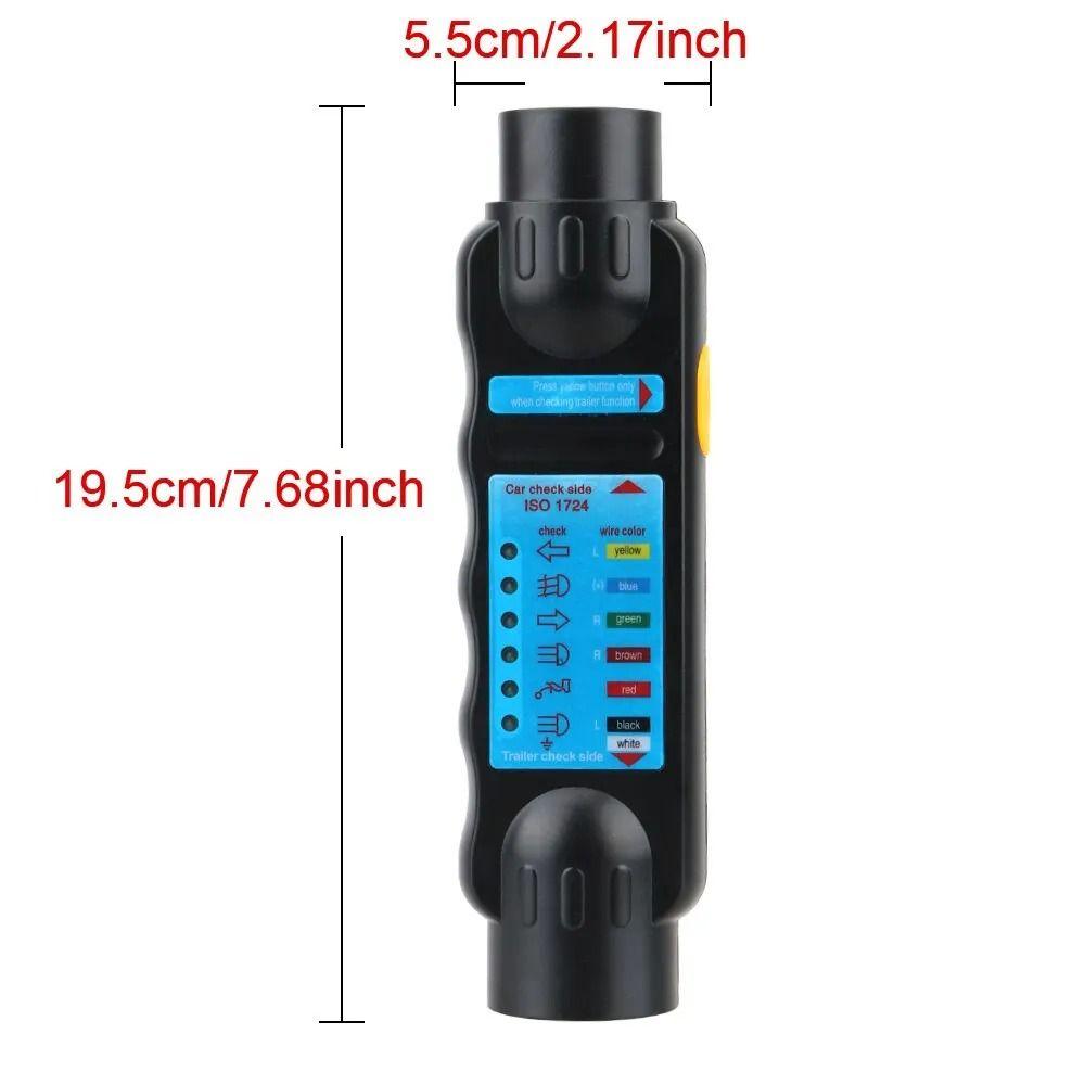12V 7Pin Car Towing Light Tester Universal Caravan Towing Test Accessories