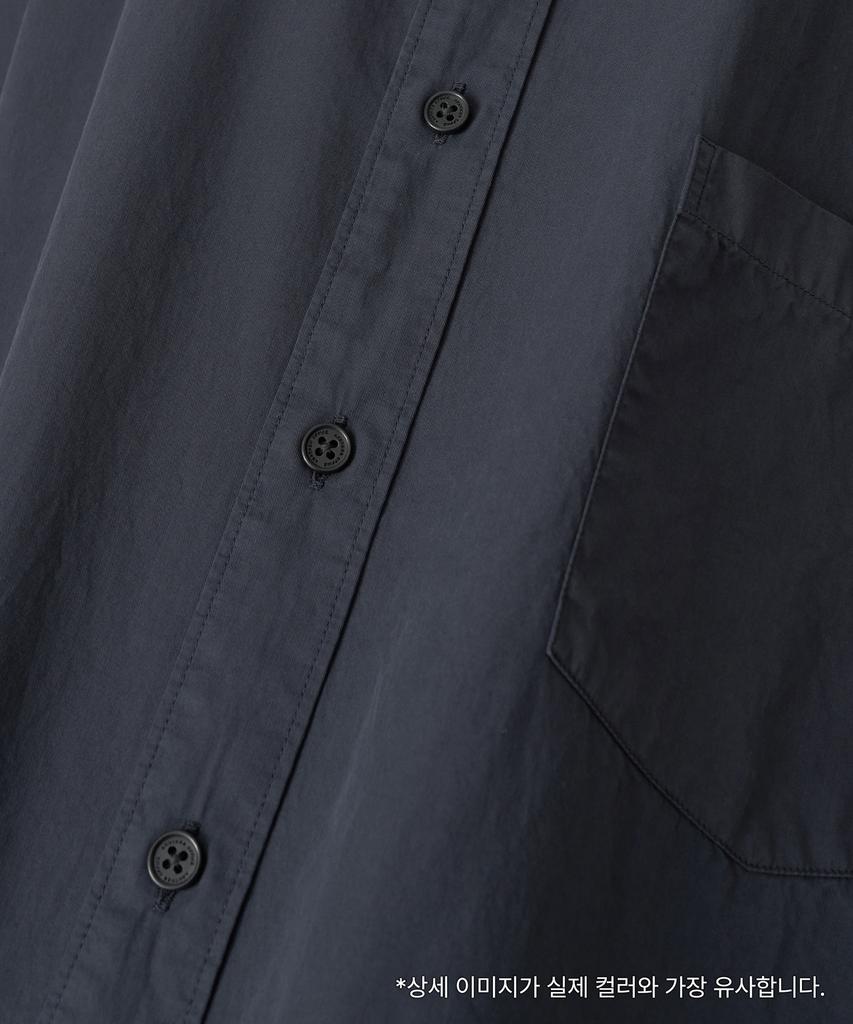 ANOTHER OFFICE Huge Garment Shirt (Indigo)