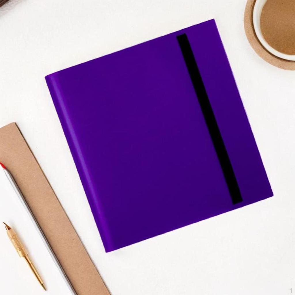 Cards Binder 12 Pockets Card Storage 480 Side Loading Protection