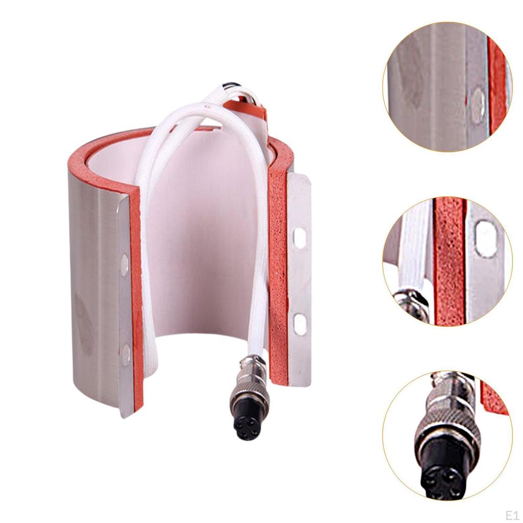 Sublimationsmaschine Tassenheizkissen Tassenmanschette 400W Einfache Installation Presszubehör für