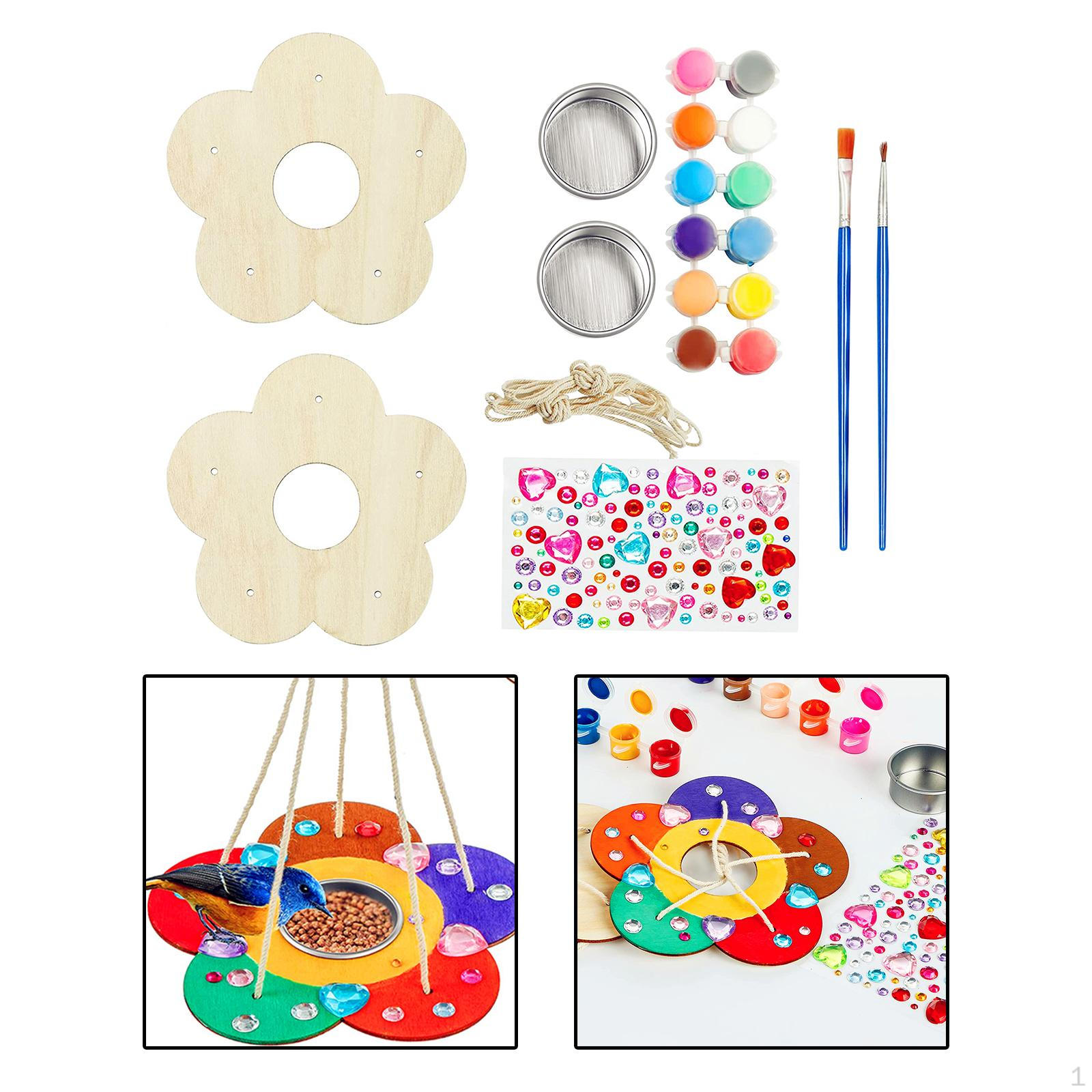 

wooden bird Feeders kit Adults Hummingbirds Orioles Birdfeeders Crafts Toys Projects