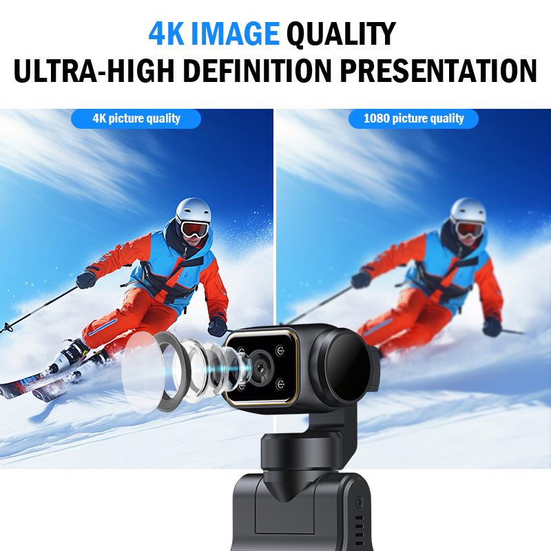X20 Clip-on 2K HD Night Vision WiFi Camera for Cycling & Meetings