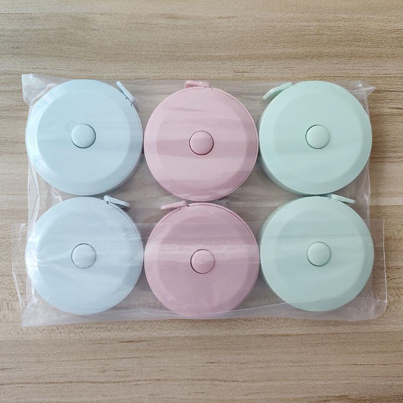 Portable 2m & 1.5m Dressmaker's Tape Measure for Bust, Waist, and Hips - Soft, Boxed, Mini Ruler