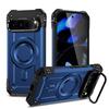 Magnetic Support Wireless Charging Camera Bracket Phone Case for Google Pixel 9 Pro XL Hard Shell Shockproof Protection Cover