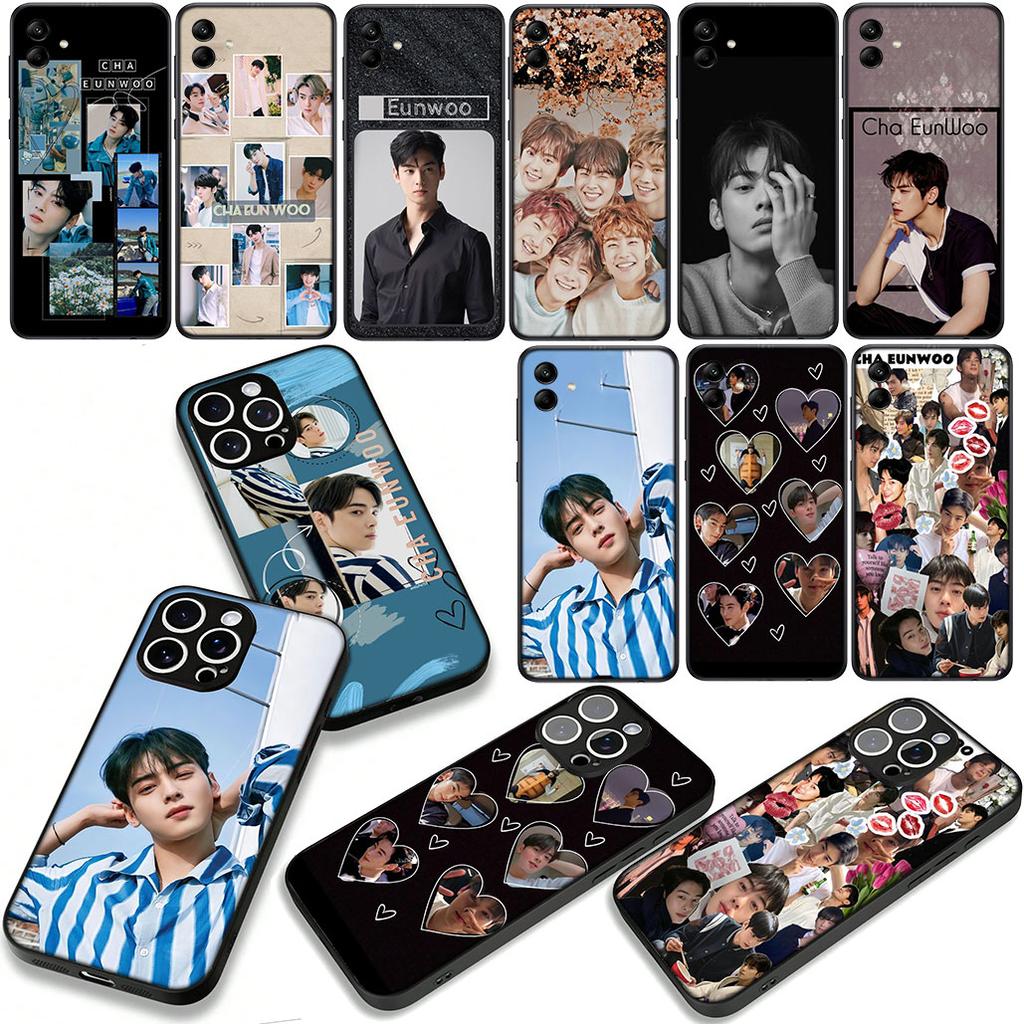 Cha EunWoo Lee Dong min Eun Woo Phone Cover Case for OPPO A18 A16 A17 A38 A54 A40 A60 A80 A78 A79 A57 A55 A96 A15 A12 Casing