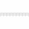 VidaXL Garden Fence with Spear Top Decorative Fence Panels Garden Barrier Patio Farm Outdoor 277747